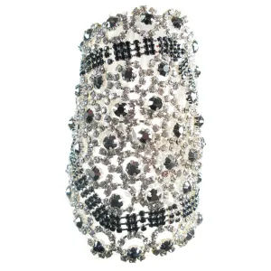 Noir Le Jardin de Fleurs Cuff Bracelet