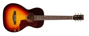 Norman B18 Parlor in Cherry Burst Q-Discrete 049318