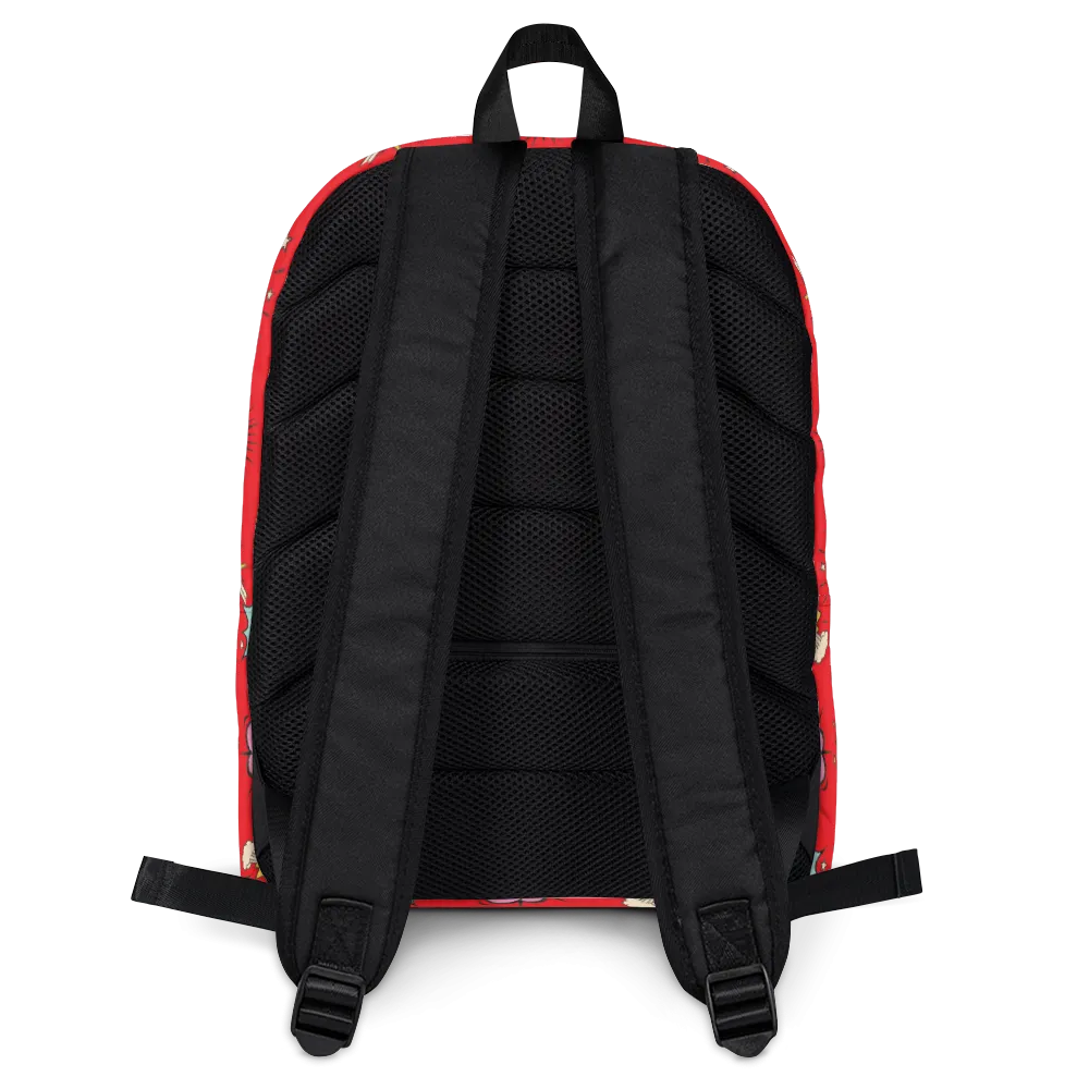 Not All Heroes Use Stairs (Backpack) Comic Book Speech Bubbles Pattern
