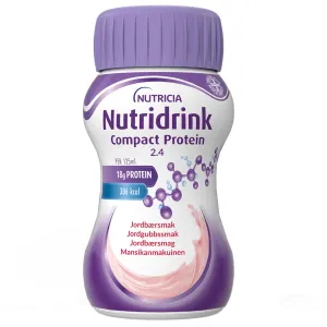 NUTRIDRINK Compact Protein Mansikka 4x125 ml