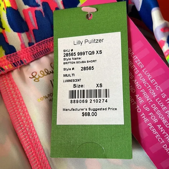 NWT Lilly Pulitzer Luxletic shorts