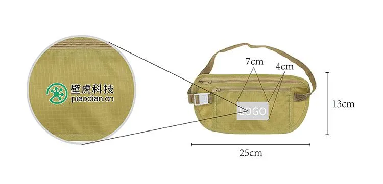 Nylon Sports Waist Bag