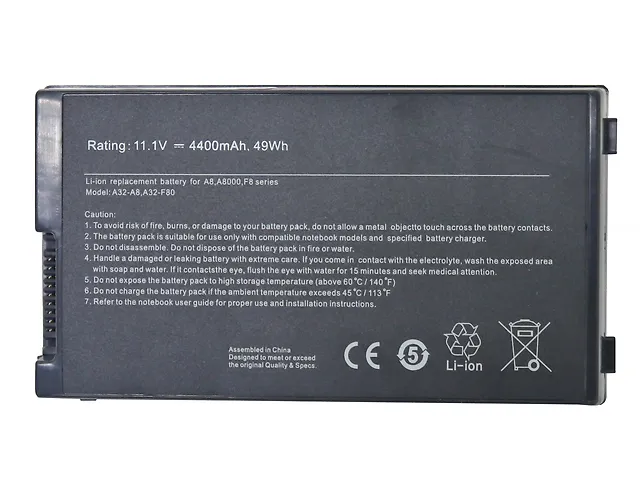 Oem As15 A8 F8 Batería Para Laptop 11.1 V 4400m Ah