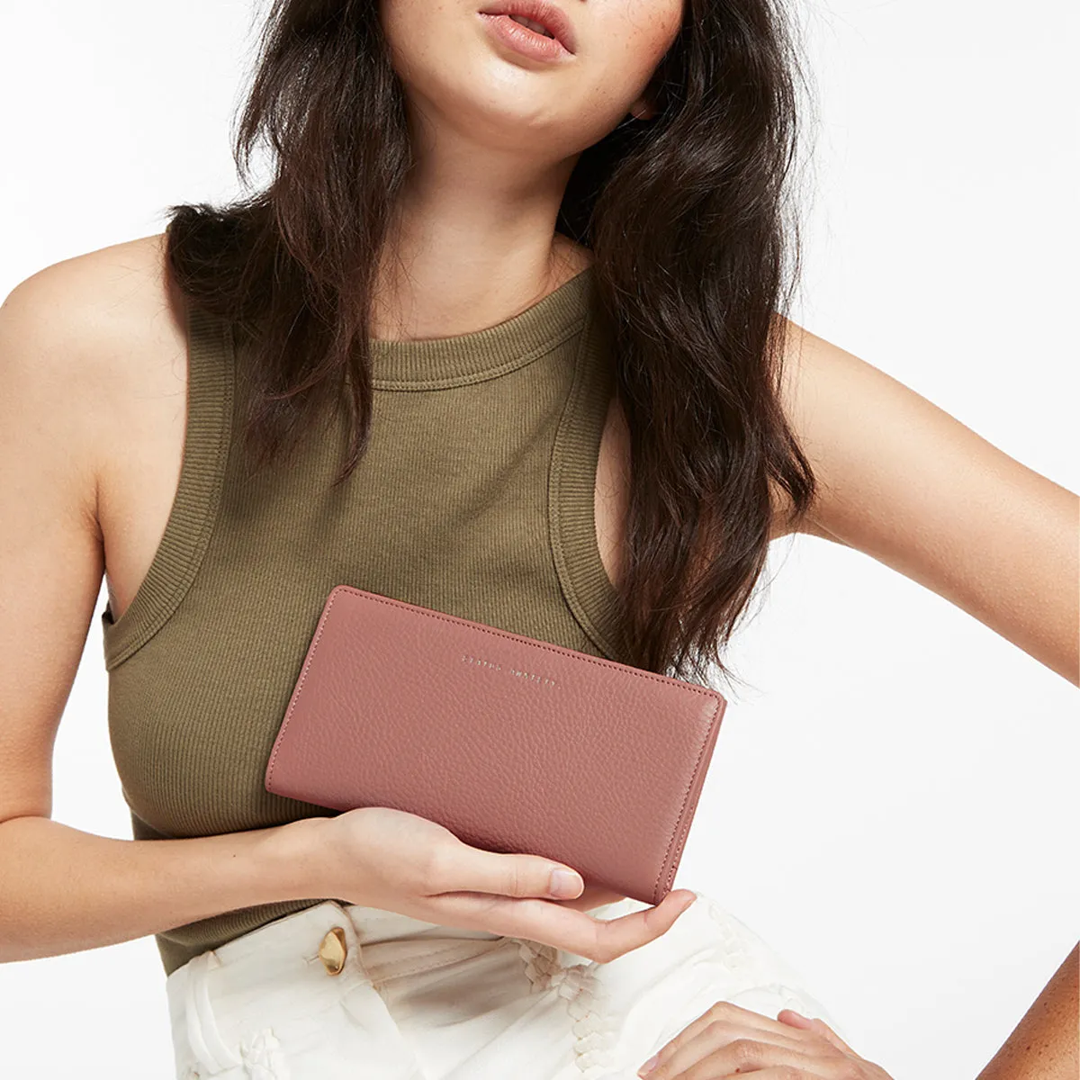Old Flame Wallet - Dusty Rose