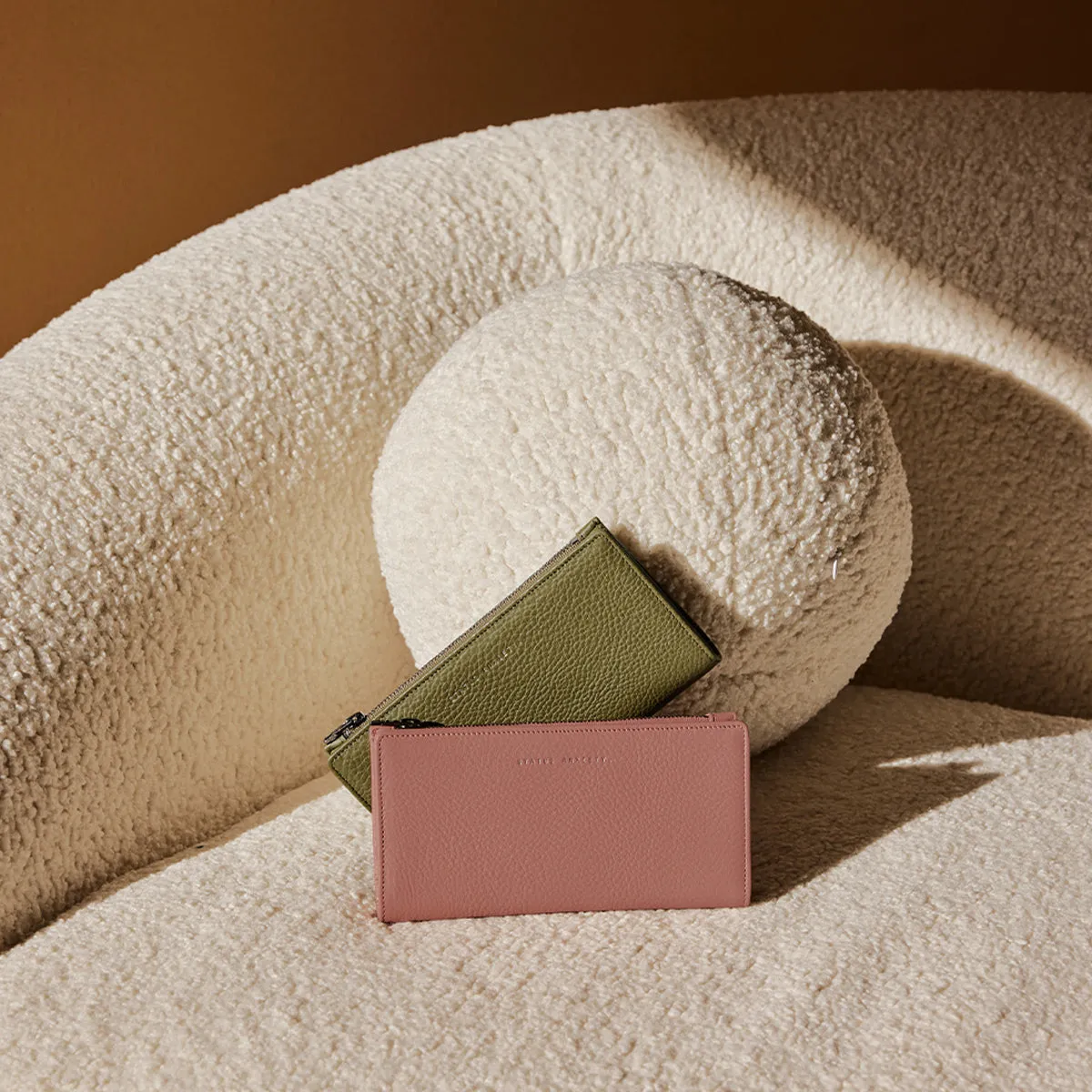 Old Flame Wallet - Dusty Rose