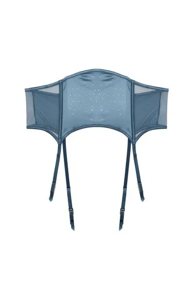 Olympia Diamante Detail Waspie - Storm Grey -