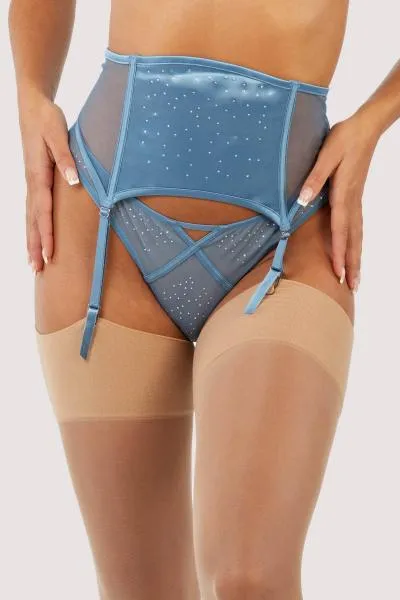 Olympia Diamante Detail Waspie - Storm Grey -