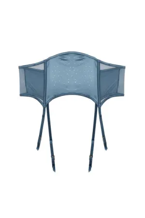 Olympia Diamante Detail Waspie - Storm Grey -