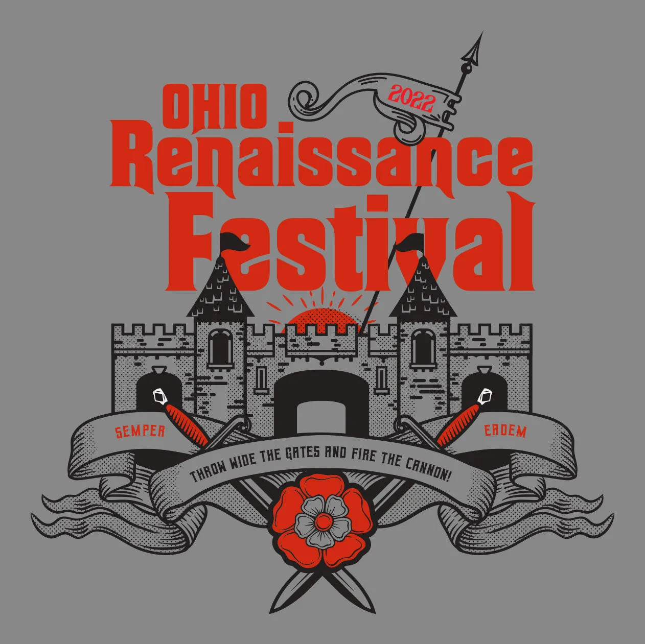 ORF Gates Retro Design T-Shirt