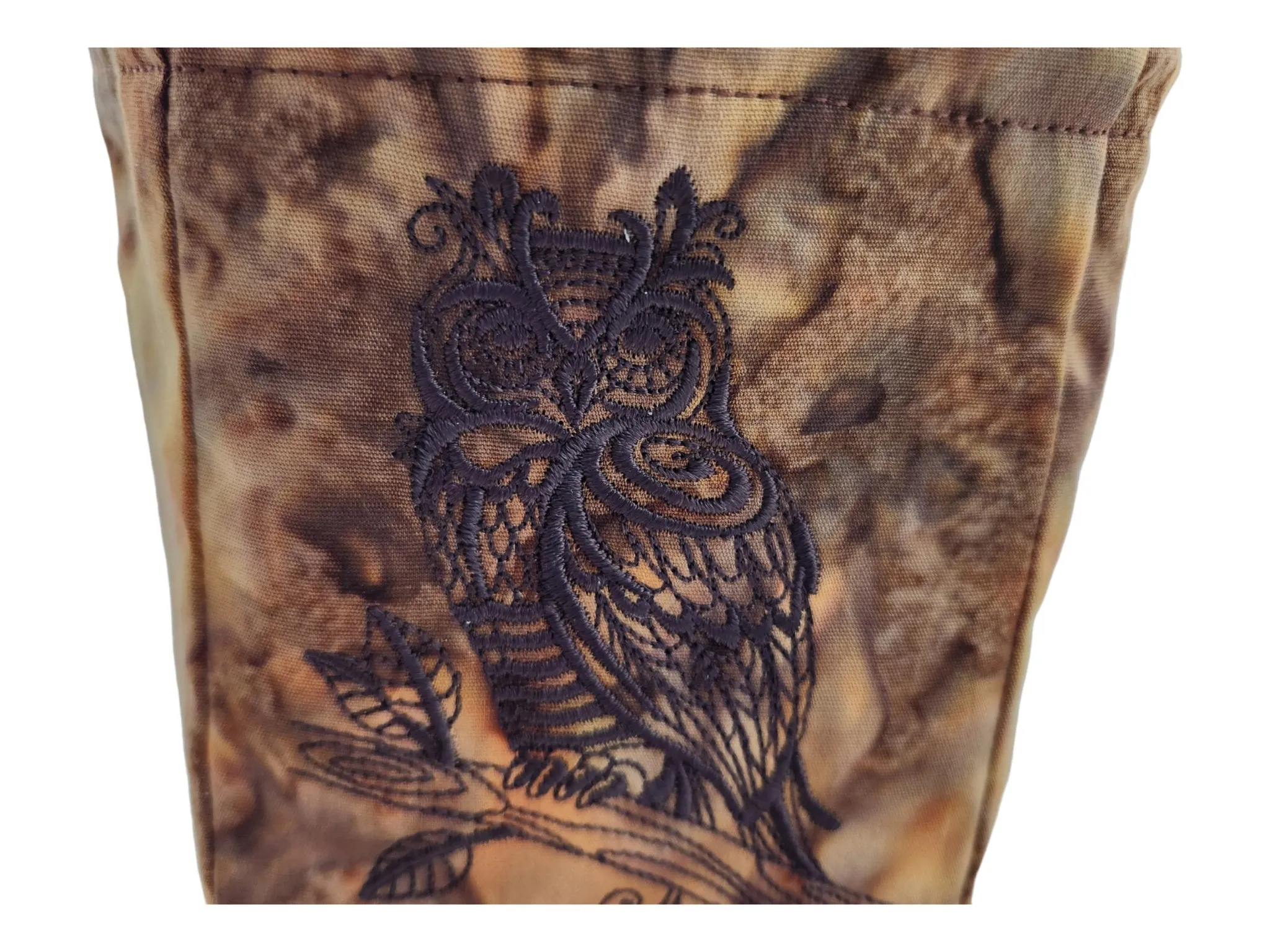 Owl familiar dice bag,