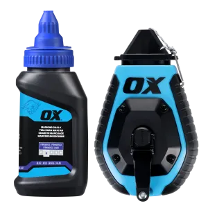 OX Trade 30m/100' ABS Chalk Reel Value Pack