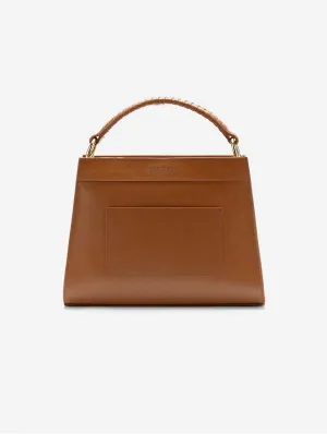 Panthera MIRUM® Vegan Leather Tote | Saddle Brown