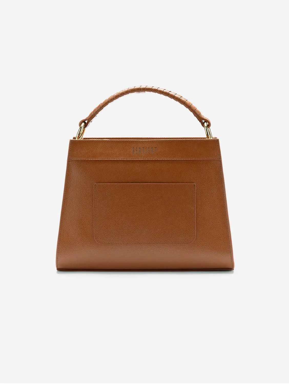 Panthera MIRUM® Vegan Leather Tote | Saddle Brown