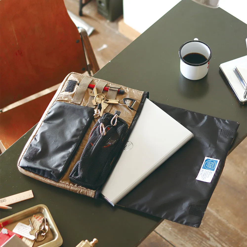 Parachute Nylon Laptop Organiser Olive