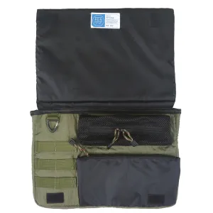 Parachute Nylon Laptop Organiser Olive