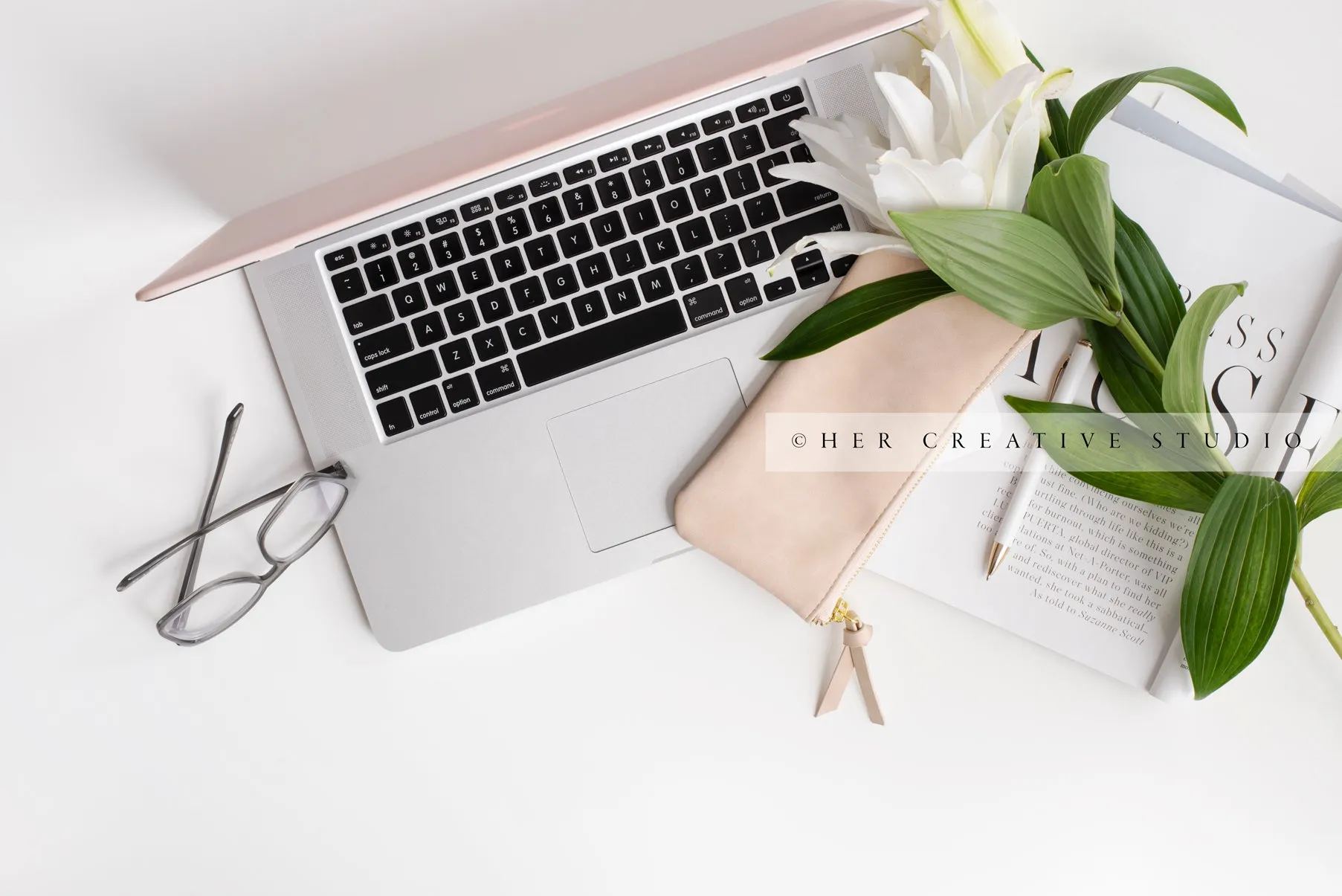 Pencil Case, Lily & Laptop