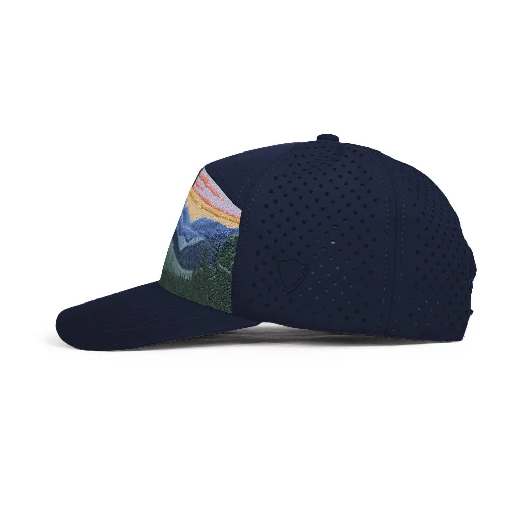 Performance Snapback | Blue Ridge Horizon | Navy