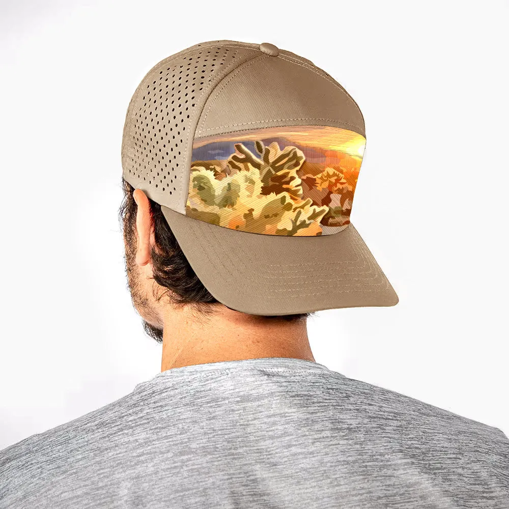 Performance Snapback | Cacti Bloom | Light Khaki PreOrder