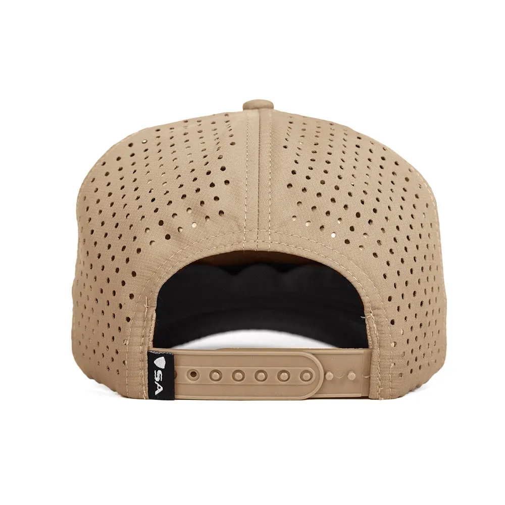 Performance Snapback | Cacti Bloom | Light Khaki PreOrder