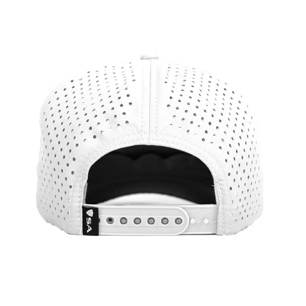 Performance Snapback | Niagara Wonder| White/Dark Blue