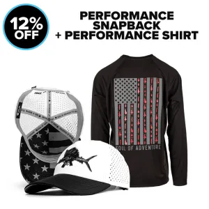 PERFORMANCE SNAPBACK   PERFORMANCE SHIRT