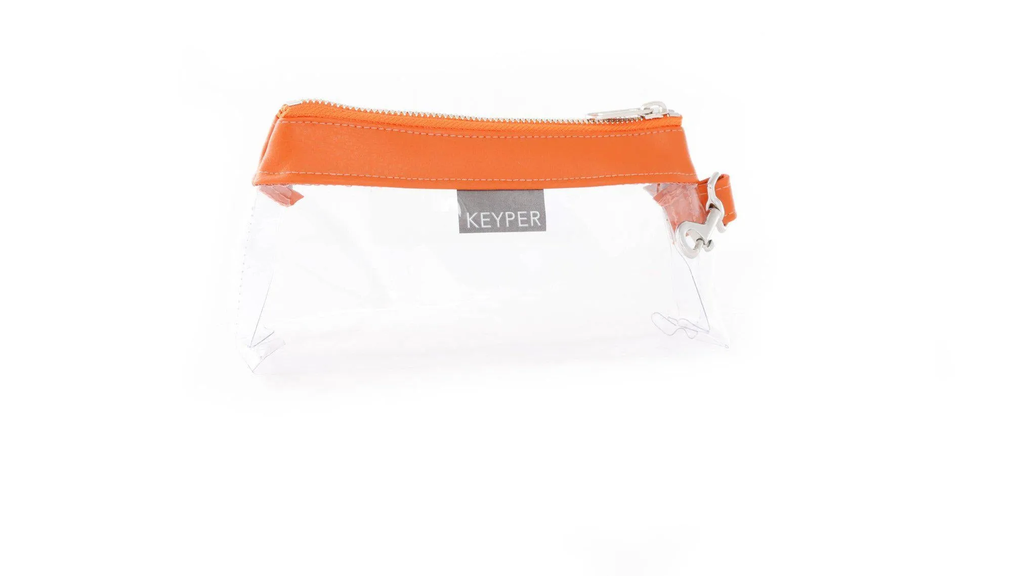 Persimmon CLEAR Bag - Vegan Leather Trim