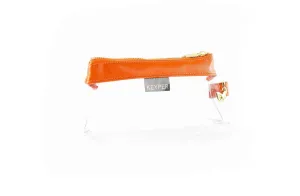 Persimmon CLEAR Bag - Vegan Leather Trim
