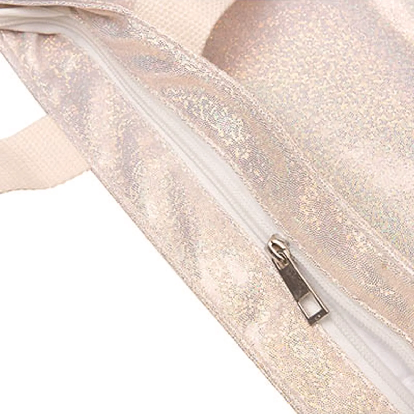 Personalised Glitter Tote Bag with Alpaca Unicorn with Rainbow Hair Hearts Stars and Cute Text