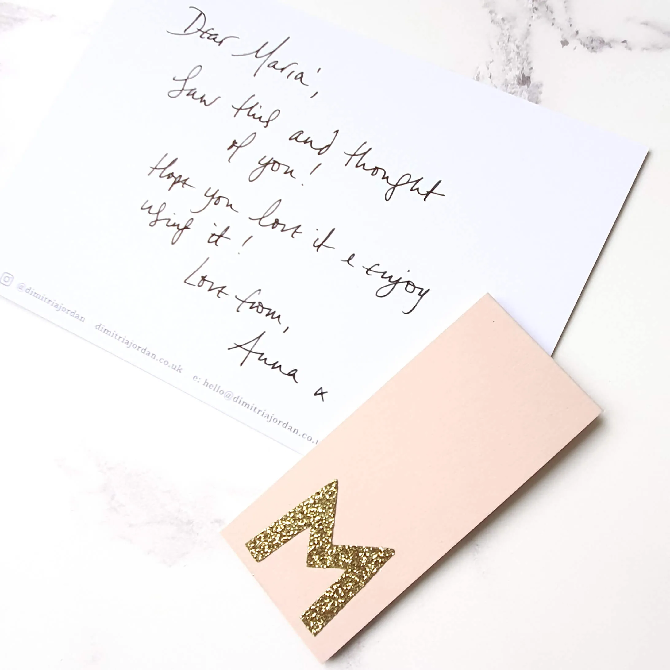 Personalised Magnetic Bookmark