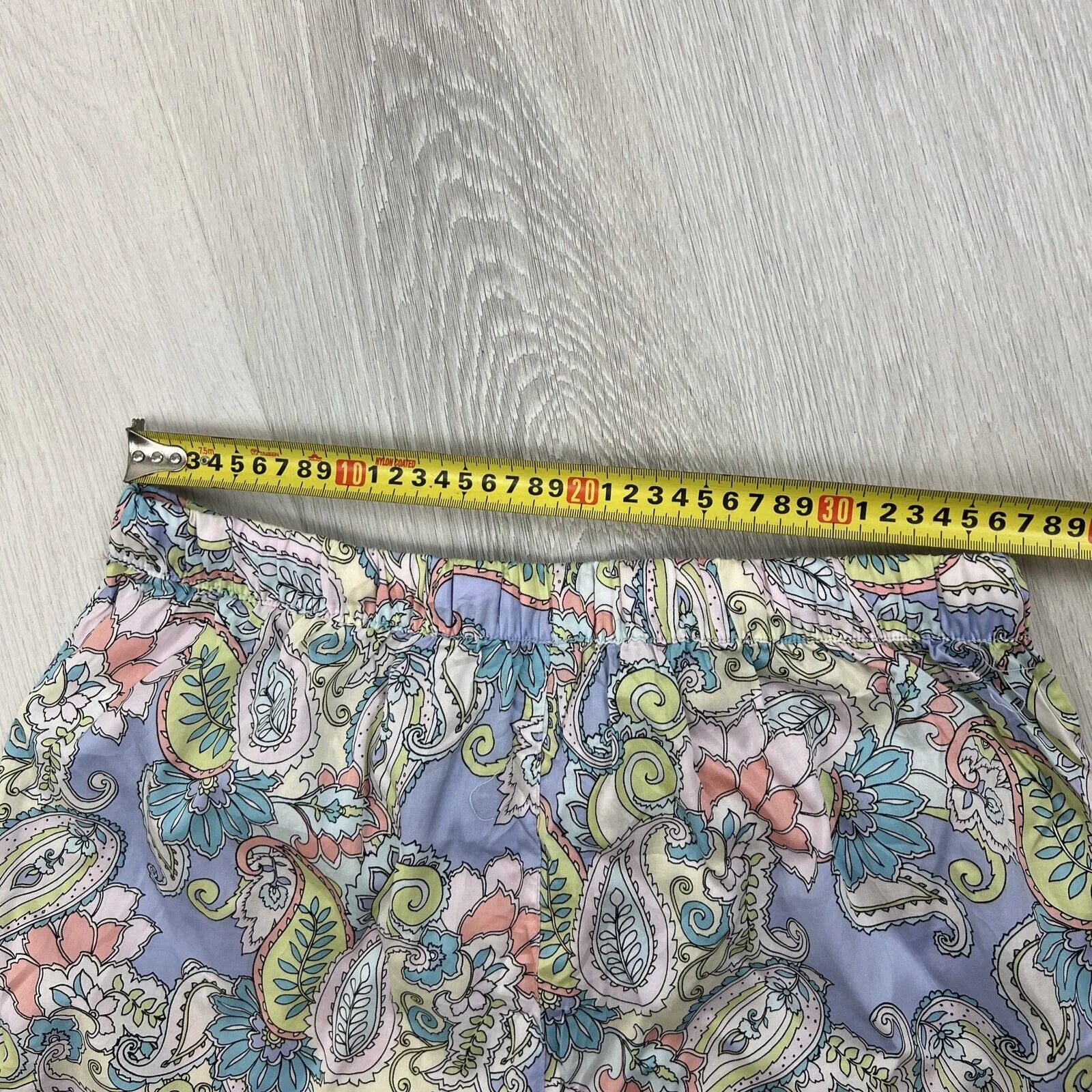 Peter Alexander Womens Paisley Pyjama Set Size Large (New, RRP $109)