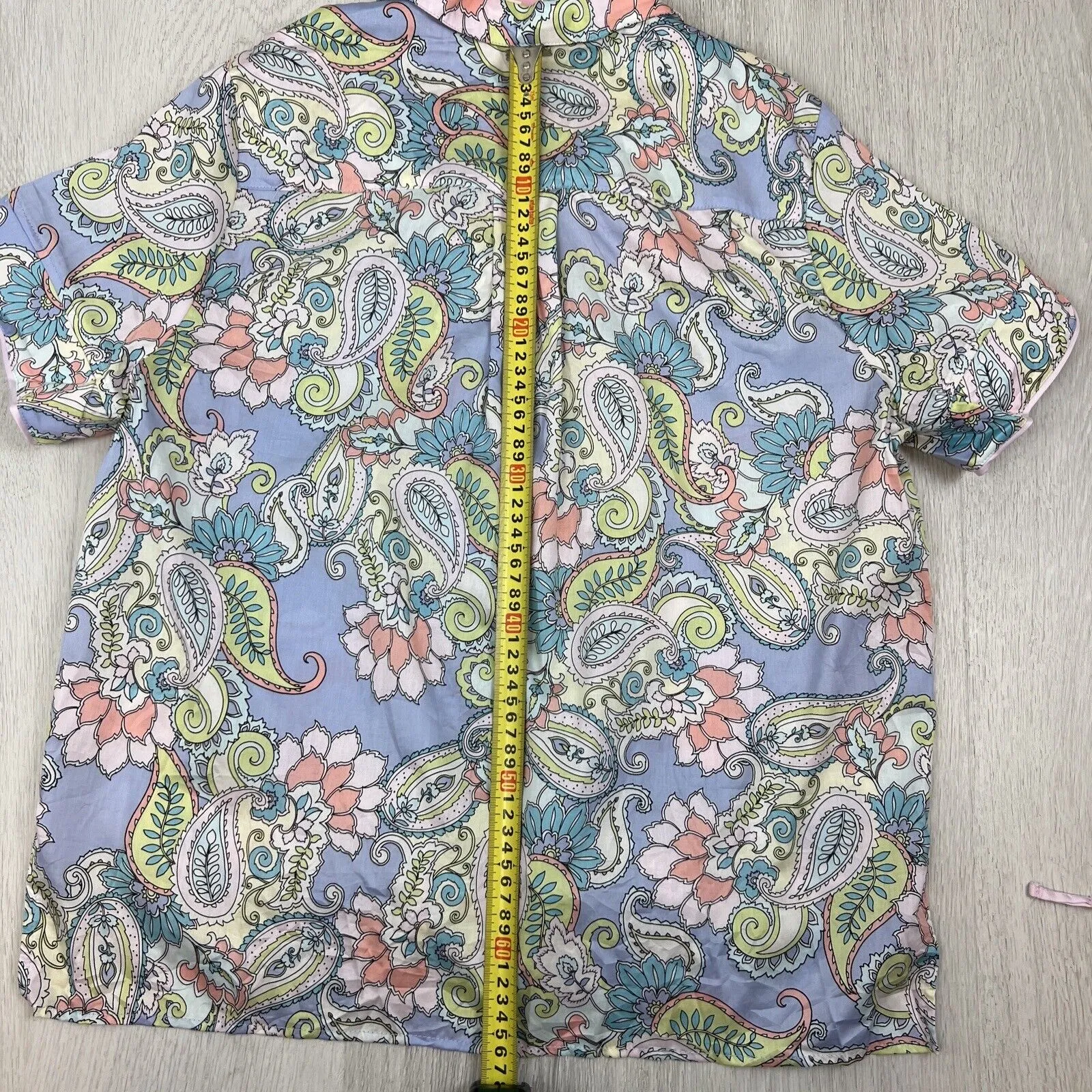 Peter Alexander Womens Paisley Pyjama Set Size Large (New, RRP $109)
