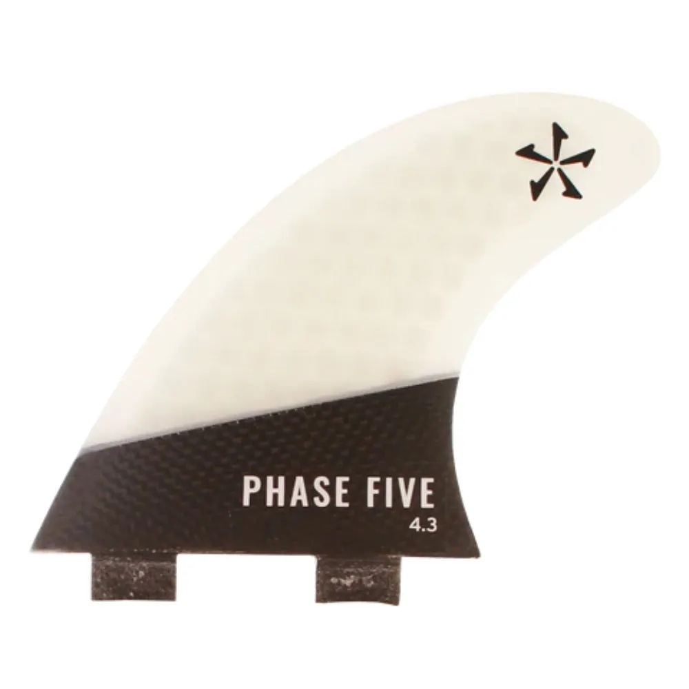 PHASE 5 CARBON 4.3 TWIN FIN SET