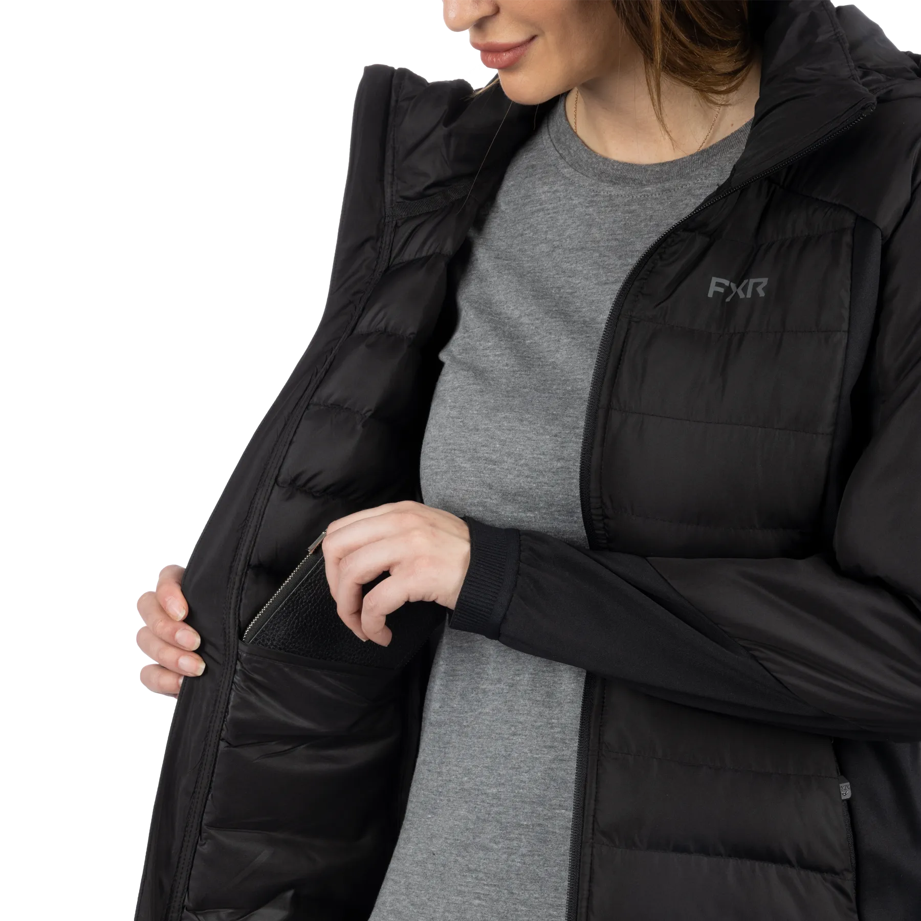 Phoenix Quilted Women's Hoodie
