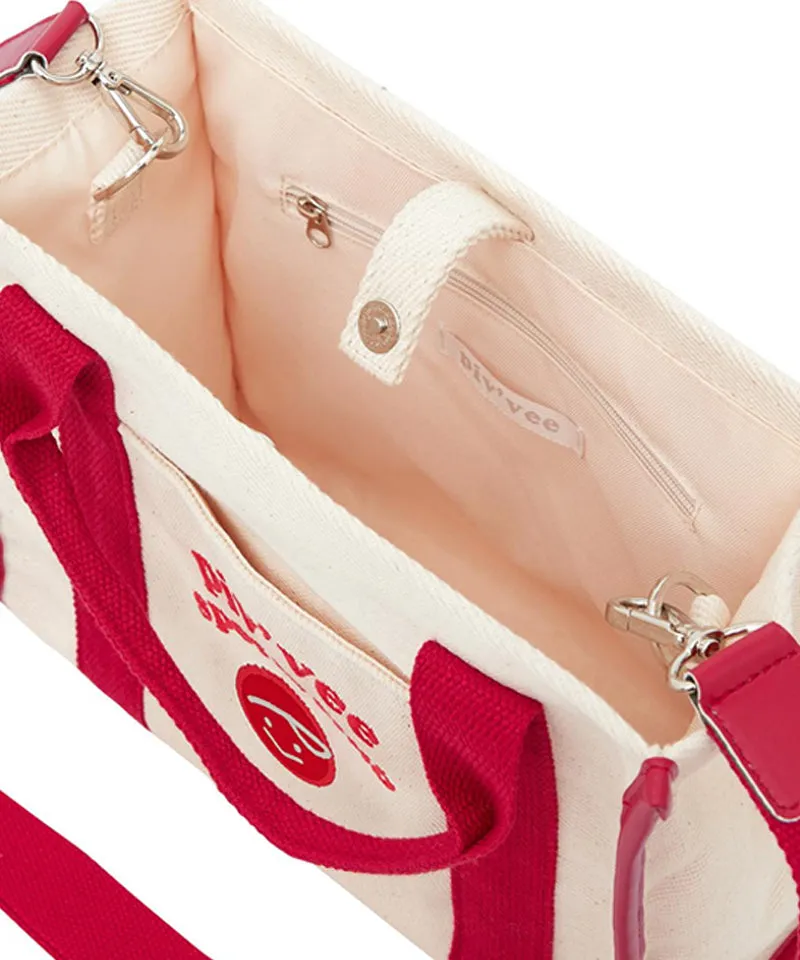 PIV'VEE Sports Club Tote Bag - Cherry Red