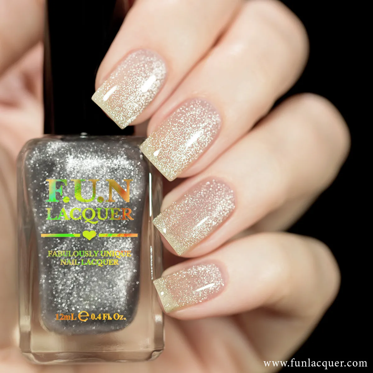 Platinum Diamond Magnetic Nail Polish