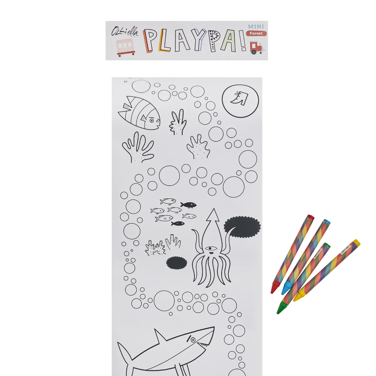 Playpa Paper Mini - Ocean