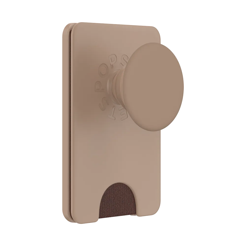 PopSockets MagSafe Phone Wallet - Latte