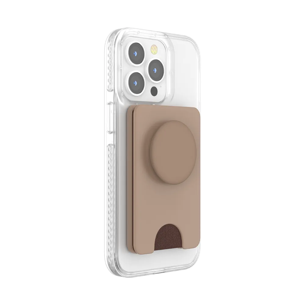 PopSockets MagSafe Phone Wallet - Latte