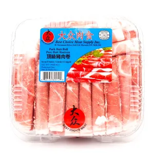 Pork Shoulder Sliced