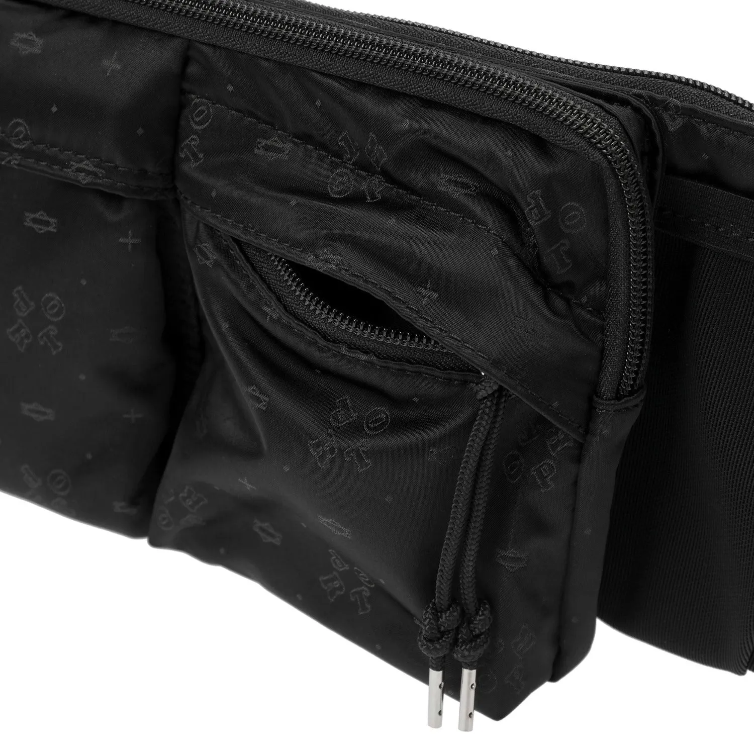 Porter Monogram Waist Bag Black