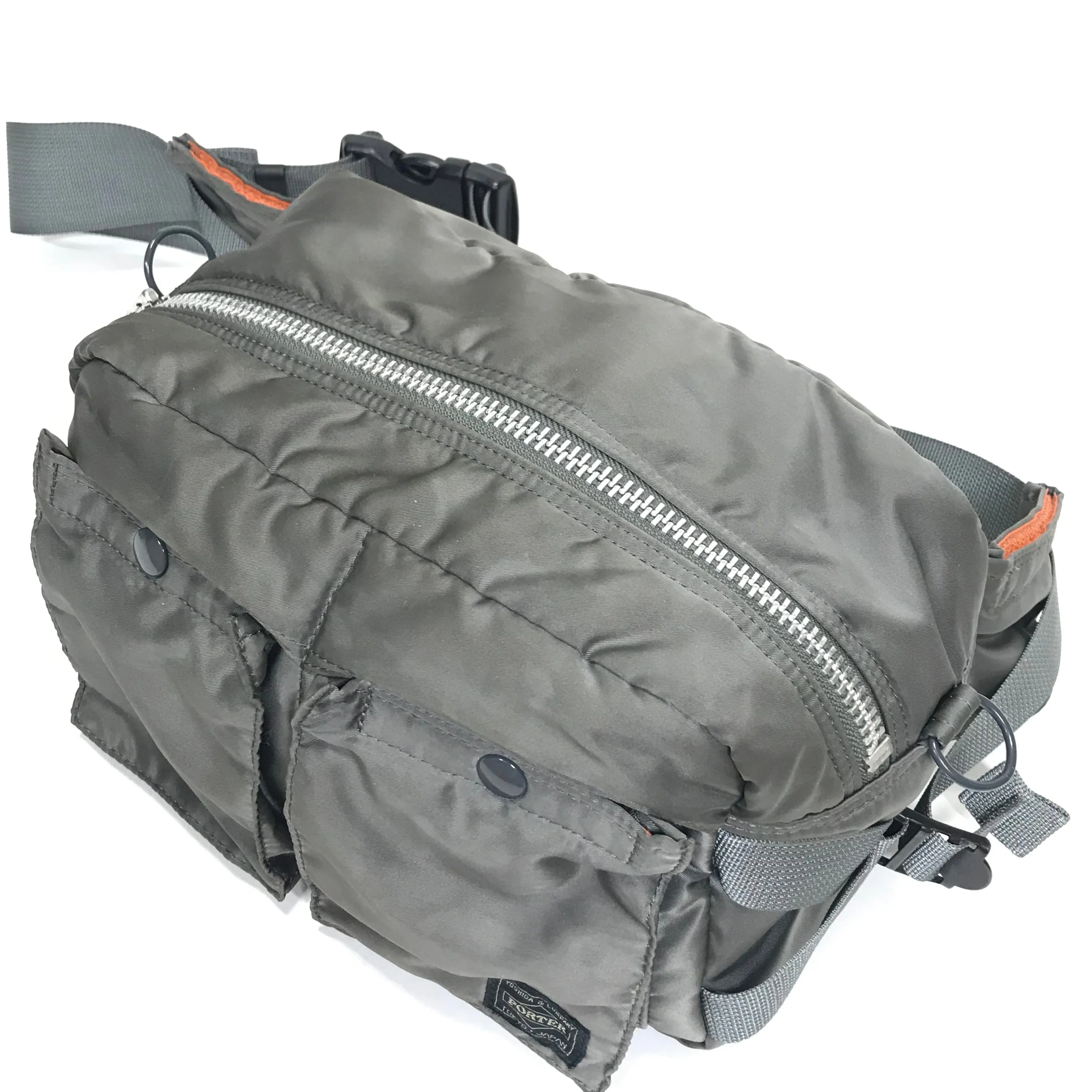 Porter Tanker Waist / Shoulder Bag Grey