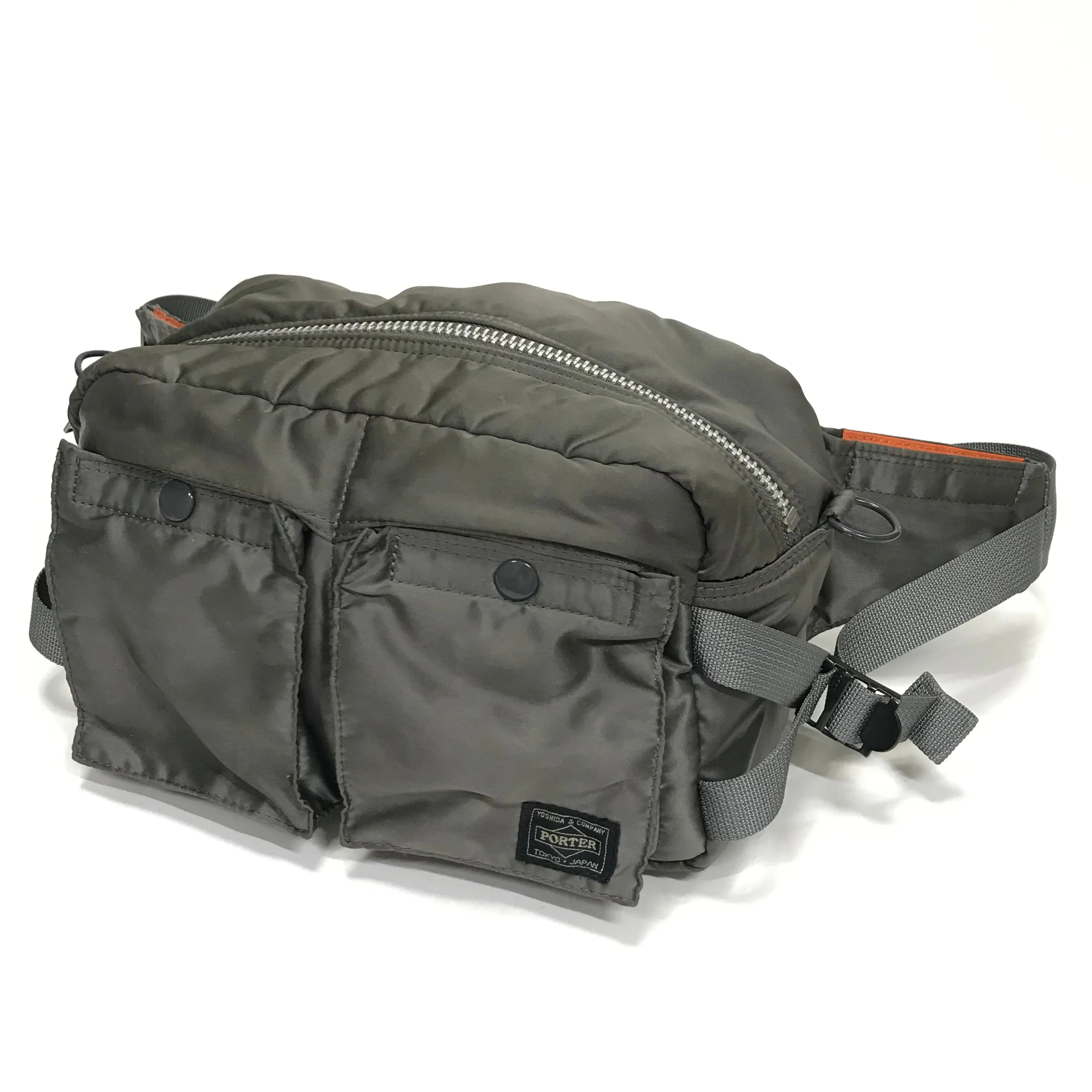 Porter Tanker Waist / Shoulder Bag Grey