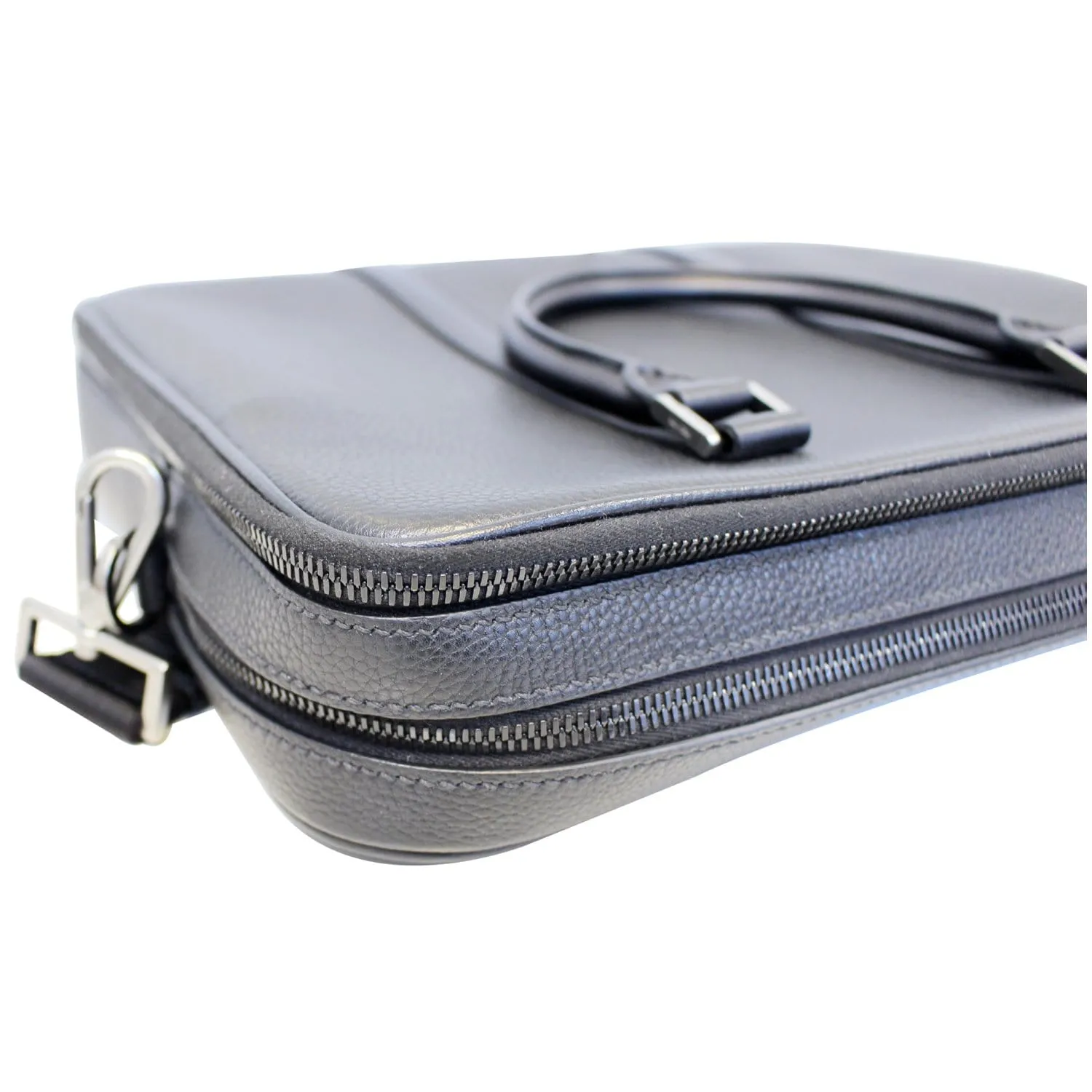 PRADA Saffiano Laptop Bag Grey - Last Call