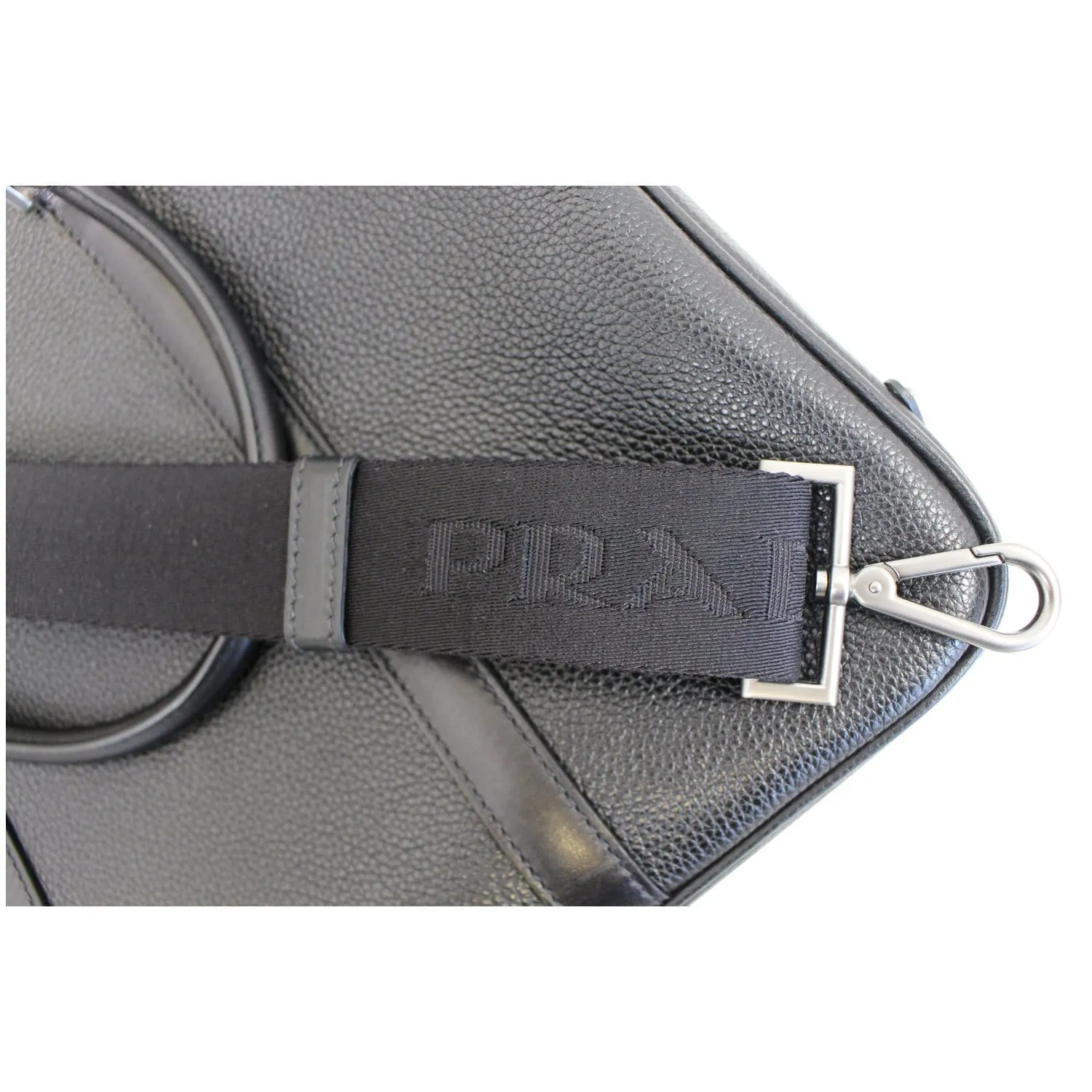 PRADA Saffiano Laptop Bag Grey - Last Call