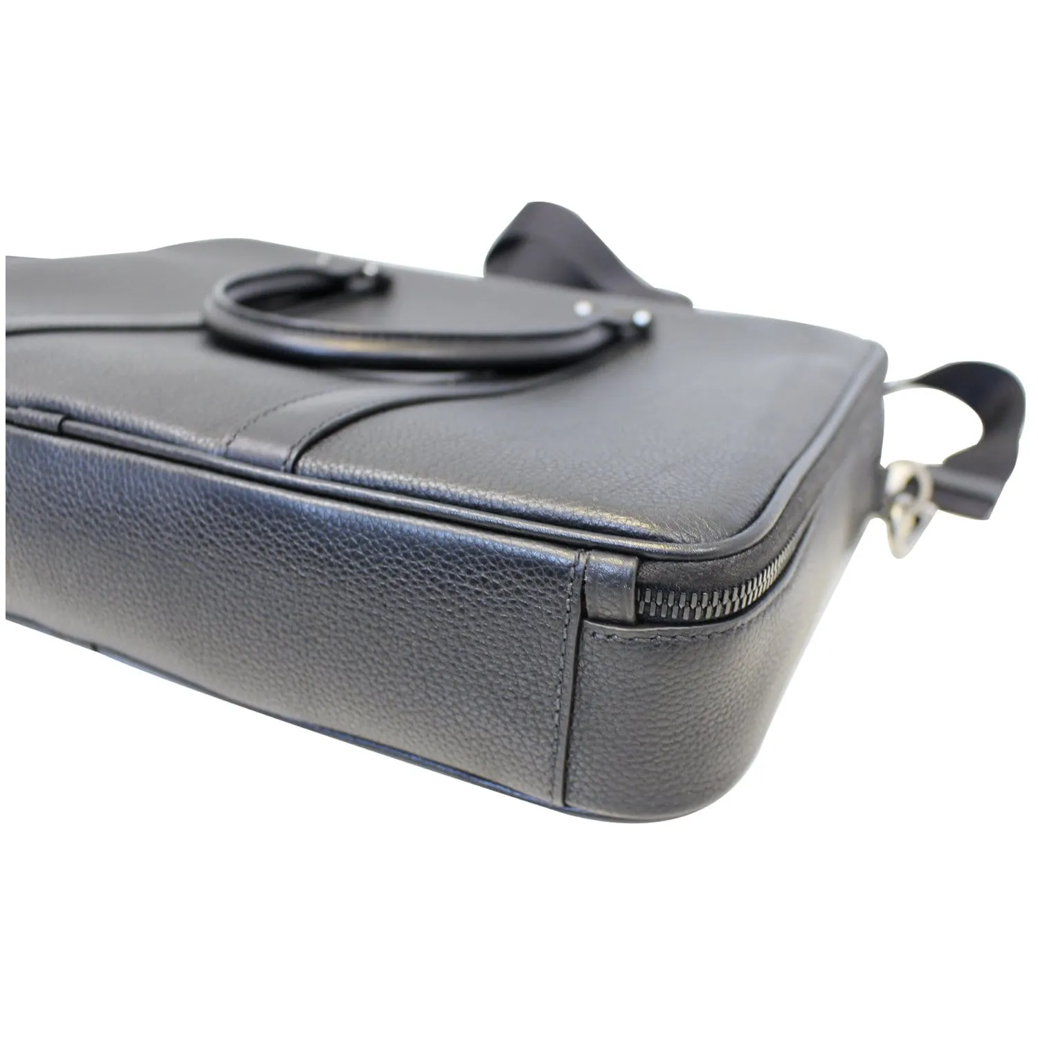 PRADA Saffiano Laptop Bag Grey - Last Call