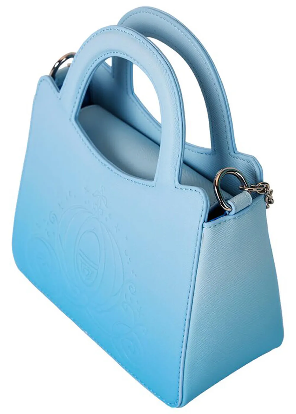 PRE-ORDER Loungefly Disney Cinderella 75th Anniversary Crossbody Bag Blue