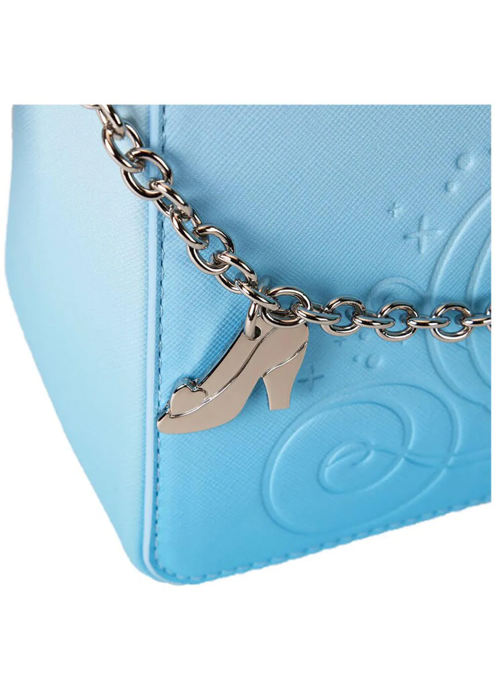 PRE-ORDER Loungefly Disney Cinderella 75th Anniversary Crossbody Bag Blue