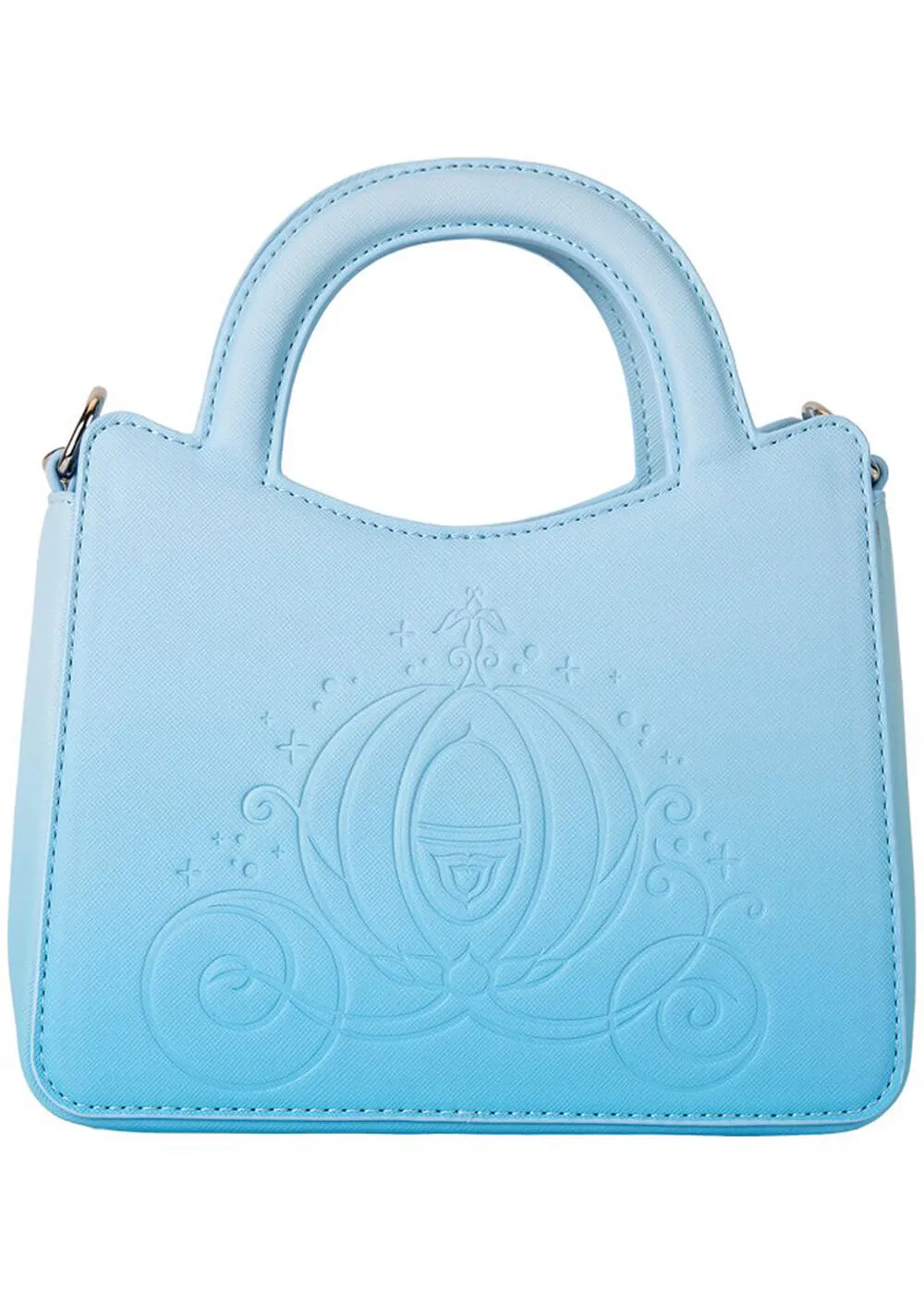 PRE-ORDER Loungefly Disney Cinderella 75th Anniversary Crossbody Bag Blue