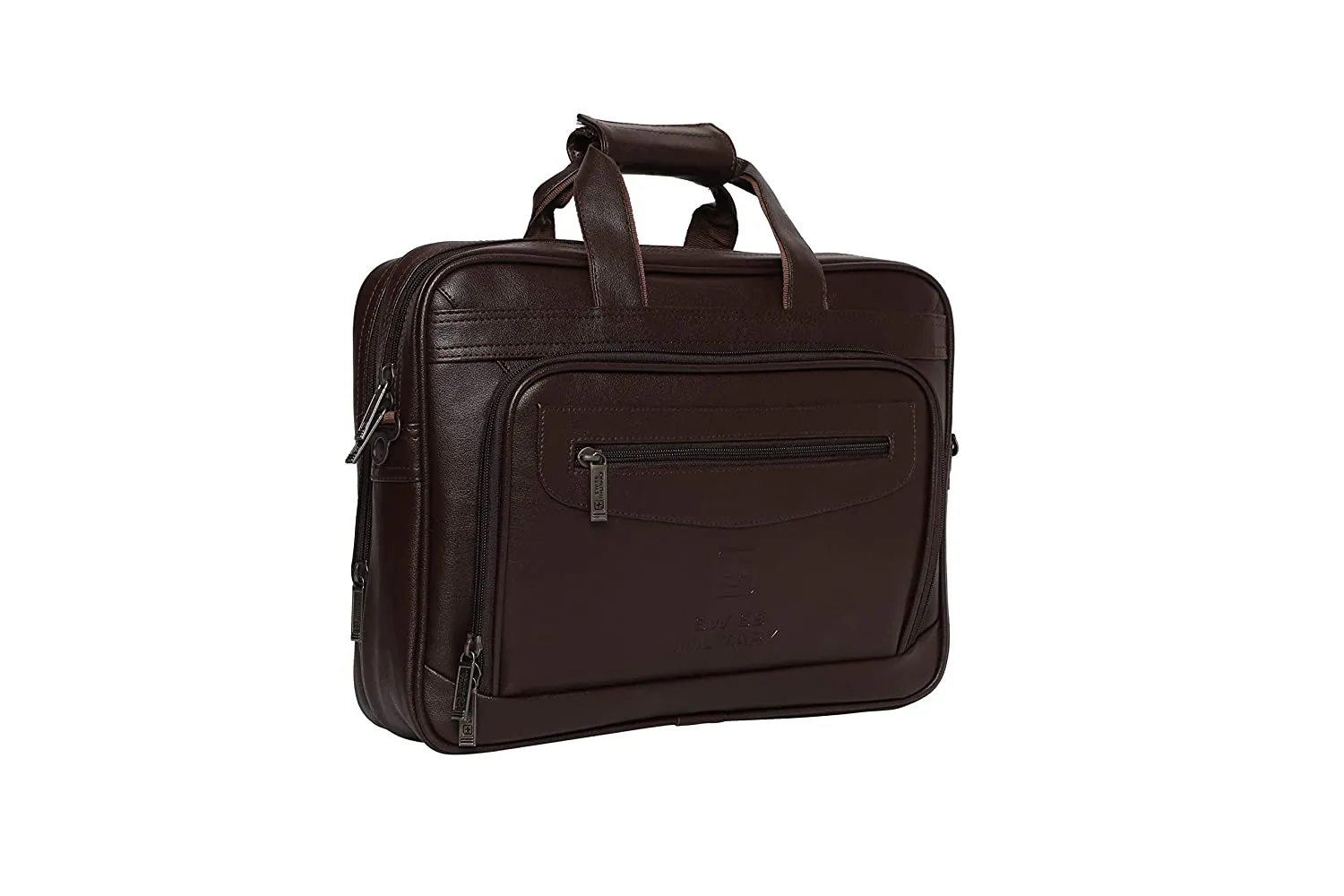Premium Leatherette Laptop Sling Bag