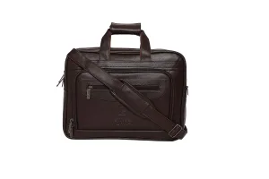 Premium Leatherette Laptop Sling Bag